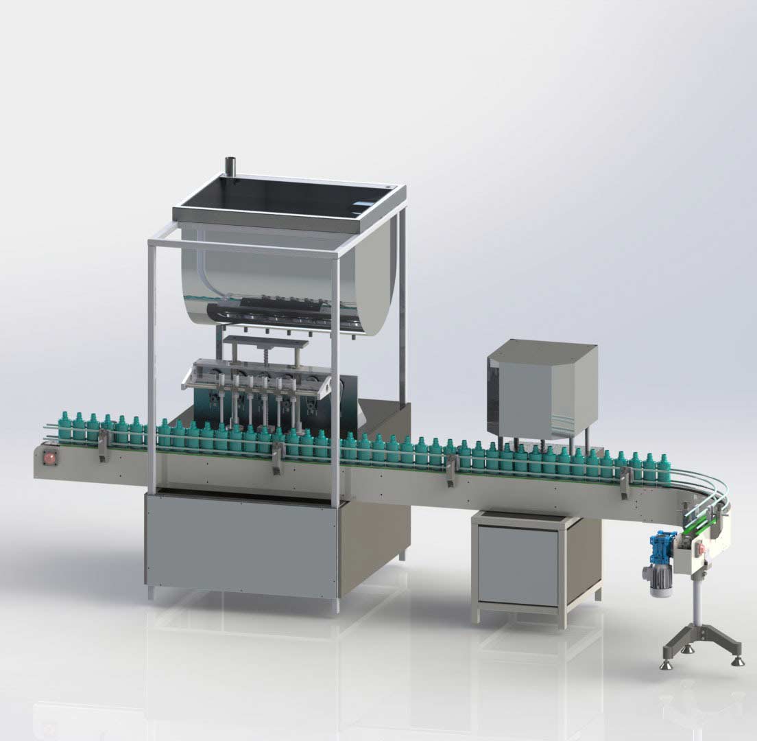پرکن مایعات خطی اتوماتیک